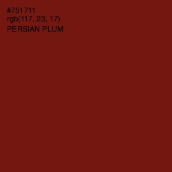 #751711 - Persian Plum Color Image